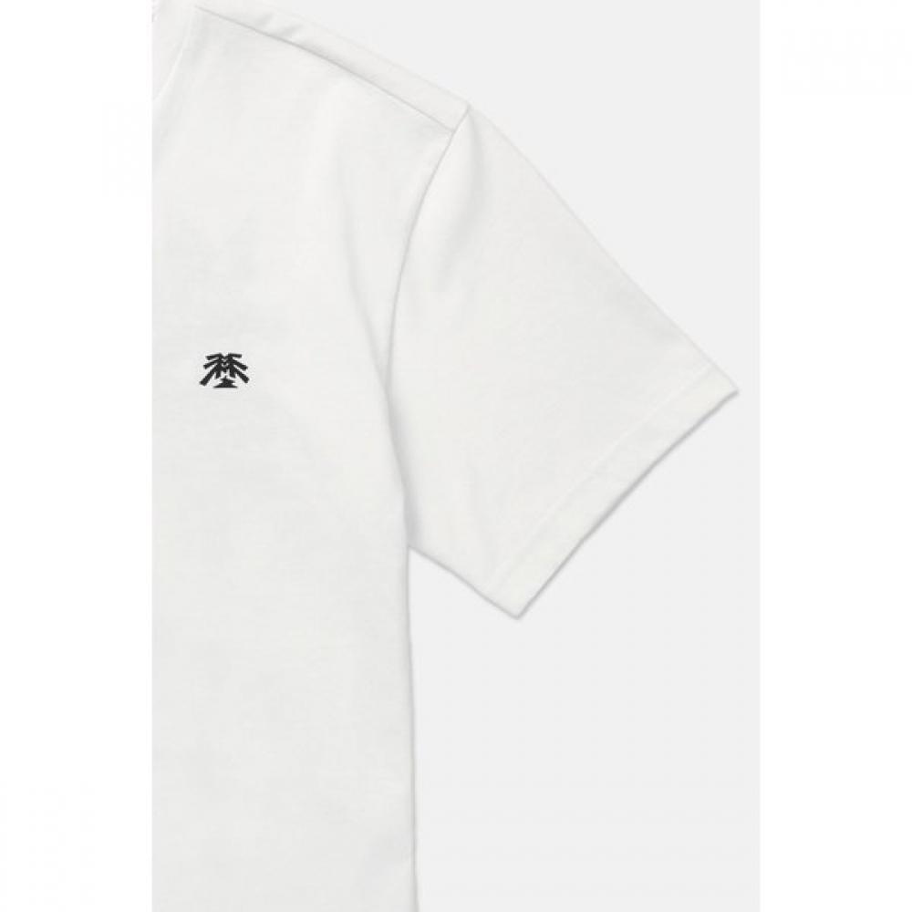 Kolon SporT Unisex Graphic ShorT Sleeve T shirT Paper Press jwTcm25821cre