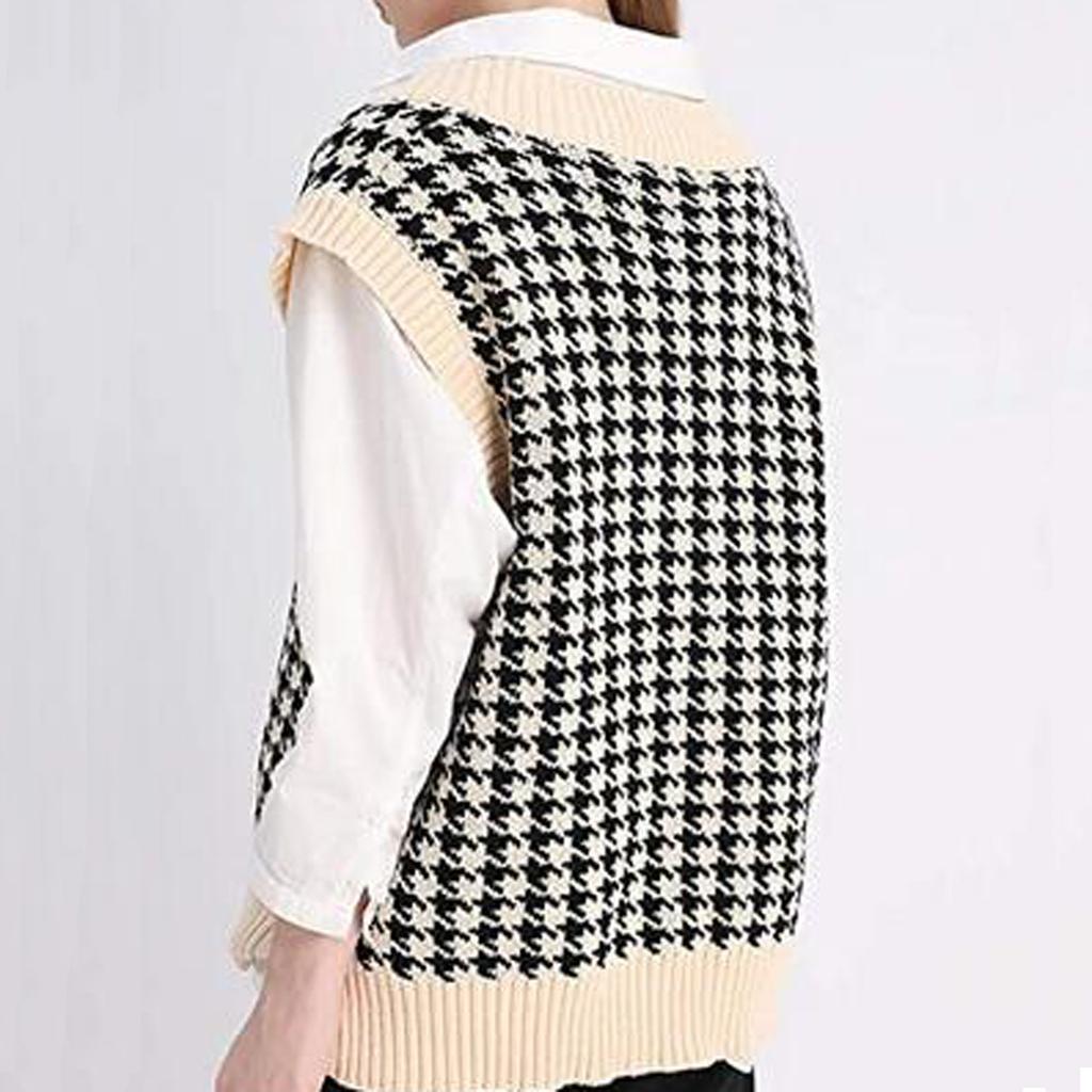 sleeveless oversized sweater