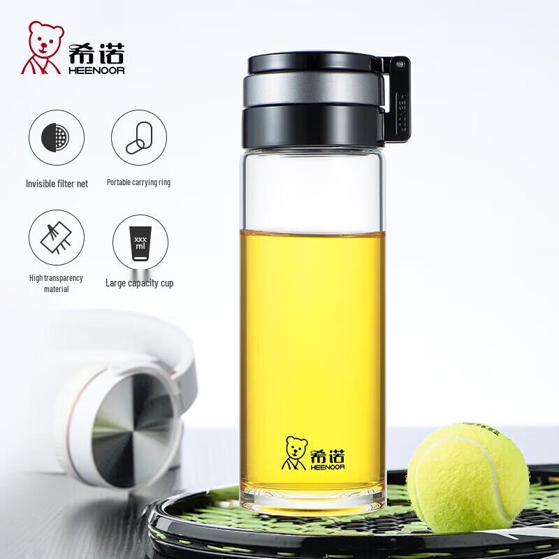 Xinuo Single-Layer Glass Water Bottle