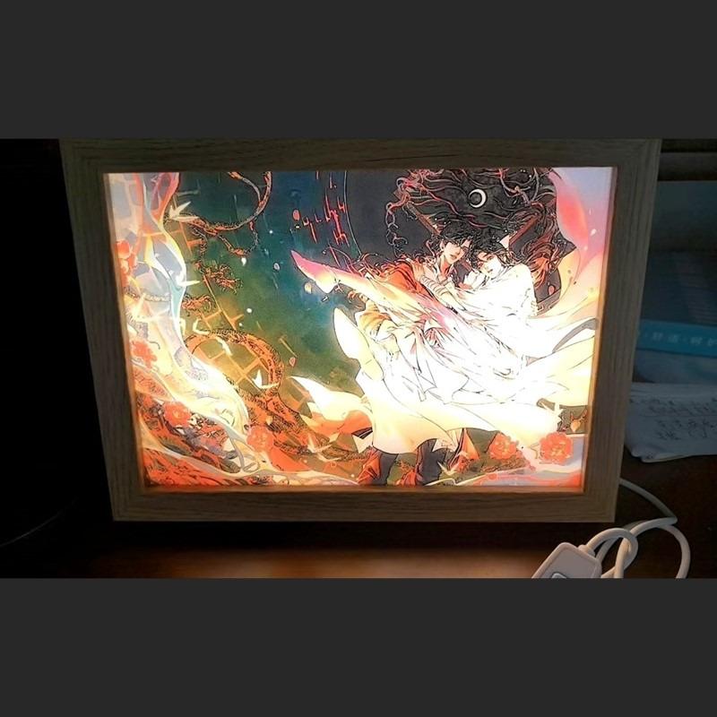 

Благословение Небесного Чиновника 3-тональный USB светодиодный ночник в подарок