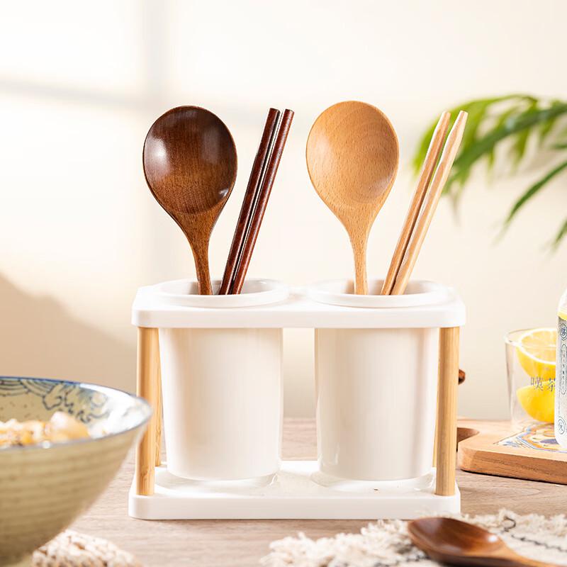 Solid Wood Spoon and Chopstick Set