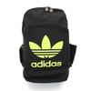 Adidas Trefoil Logo Print Backpack Black Unisex Men's Used
