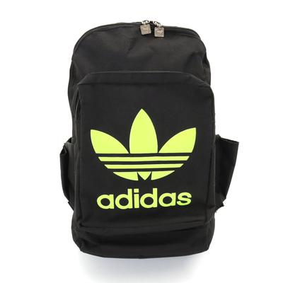 Adidas Trefoil logo print Rygsæk sort unisex Herre Brugt