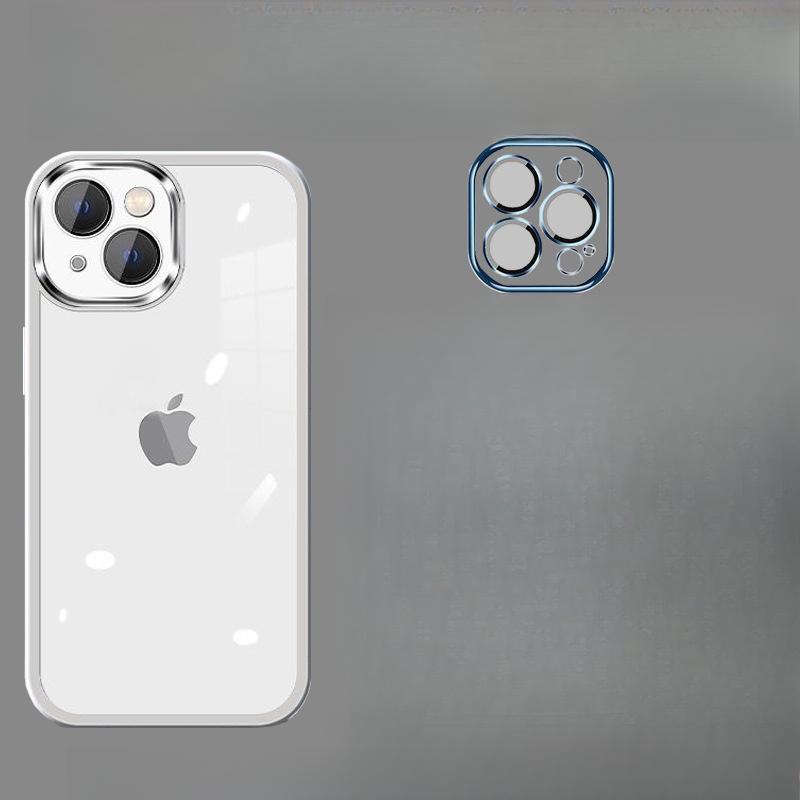 Applicable To IPhone 15 Matte Mobile Phone Case Apple 14 Protection Glasses Protective Case 13 Charming Eyes Full-pack Lens 11 Lens Film