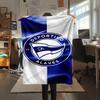1PC Deportivo Alaves Patterned Flannel Blanket Suitable For All Seasons for Home Decor Warmth and Comfort Gifts Holiday Present