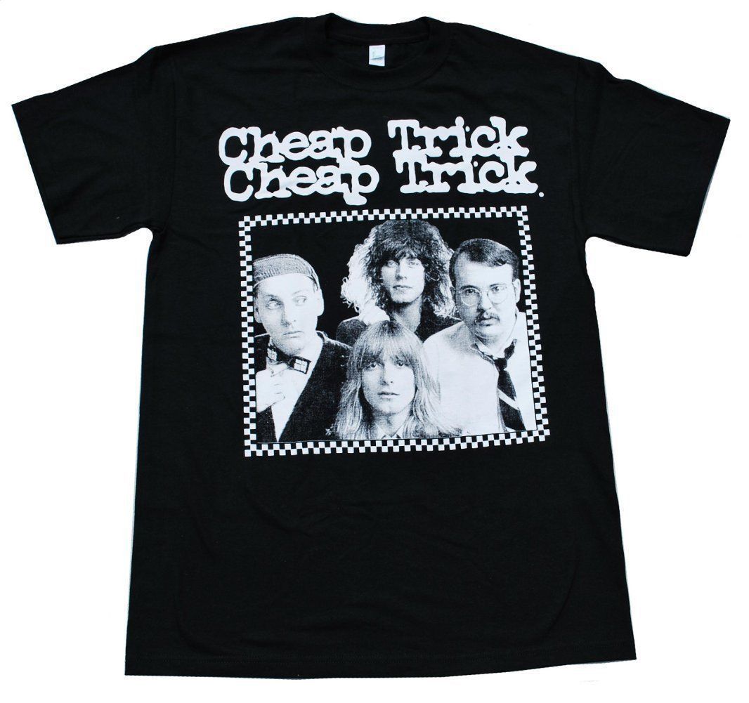 Cheap Trick Vintage Band Photo T-Shirt L