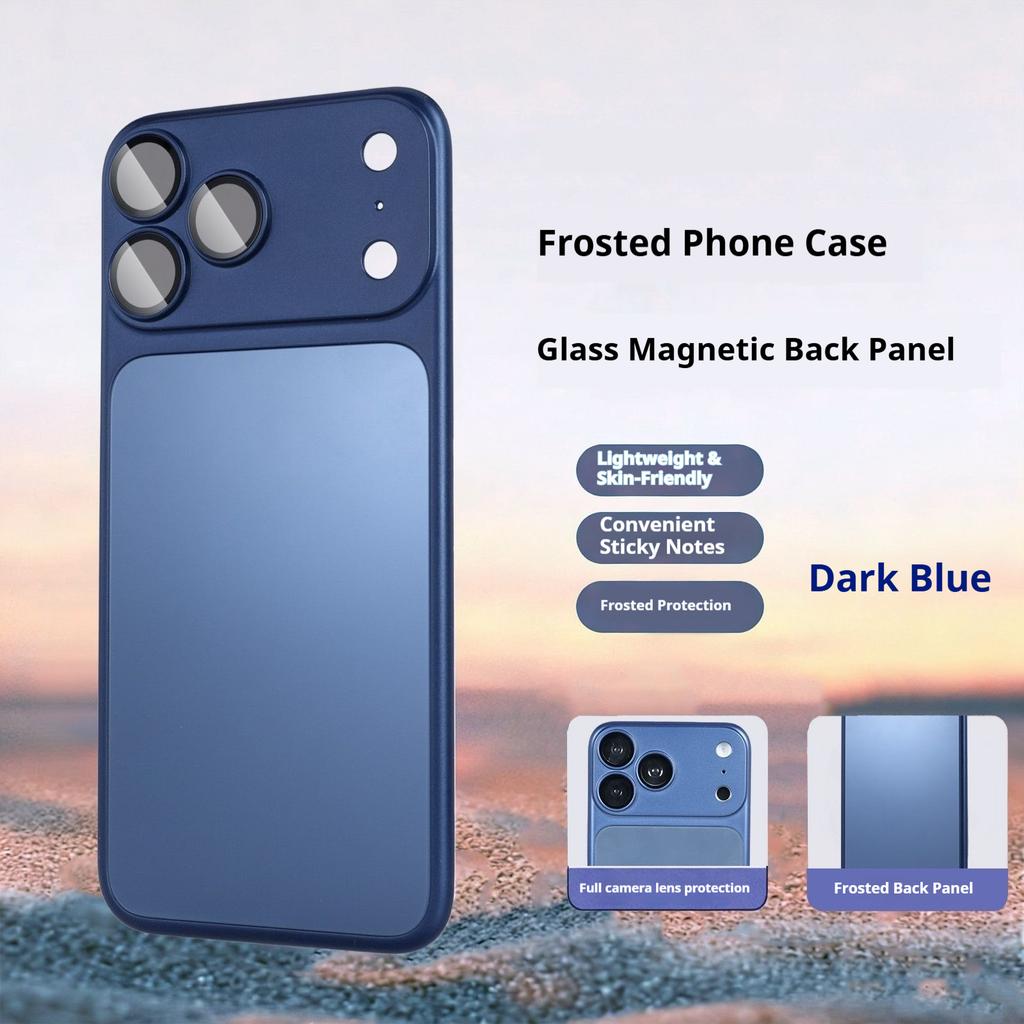 Okamžitě změňte na 17 Pro Max pro IPhone 16 15 14 13 12 Pro Max pro Magsafe pro IPhone 17 Pro Max Tenký kryt se zadní nálepkou AG