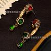 High End Vintage Earrings From Dali Spain Art Phone Studs High-end Magazines Jewelry Gold