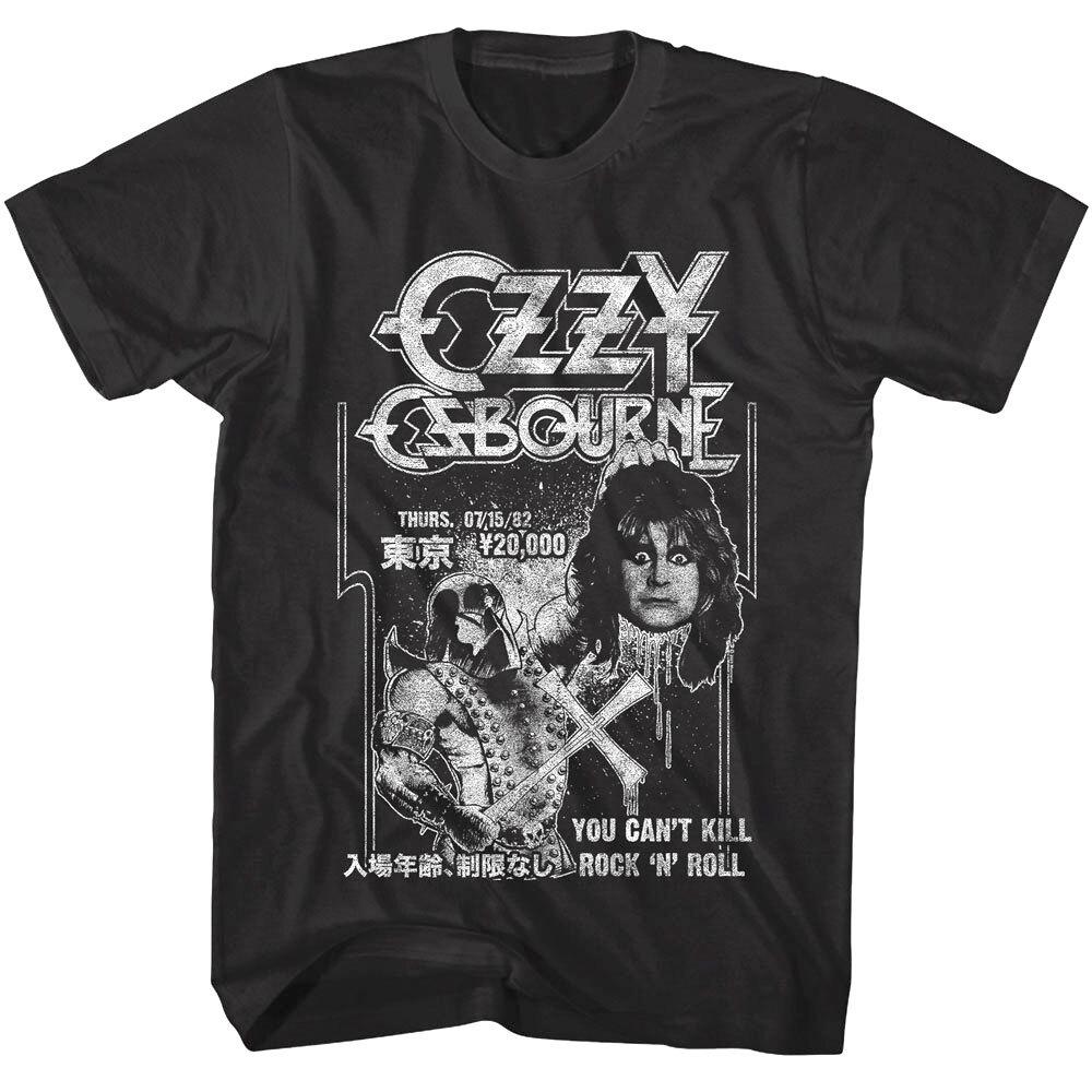 Ozzy Osbourne Executioner Japan 1982 Men T Shirt You Can t Kill Rock n Roll S