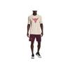Under Armour Logo Training Sports T-Shirt Men Tops Off-White 1361733-110
