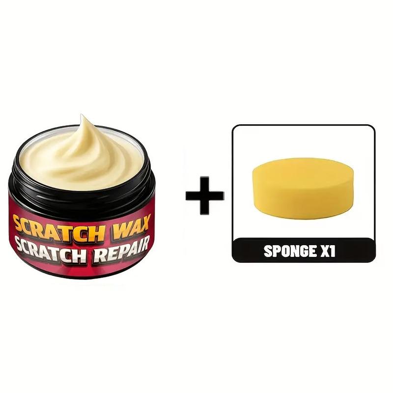 Multi-Purpose Glass & Lens Scratch Repair Kit, Glass Lens Scratch Repair Polishing Cream, Restores Clarity,Anti-Scratch Care,35g