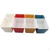 Organisateur de stockage alimentaire Double couche Boîte à snacks Amovible Moderne Fond antidérapant Créatif