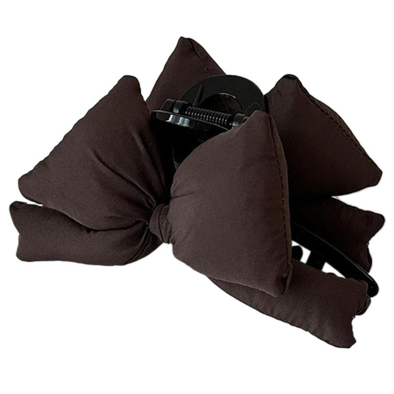 Elegant Large Bowknot Hair Claw Clip Trendy Big Bowknot Hair Clip Hair Decoration Perfect For Creating Elegant Looks