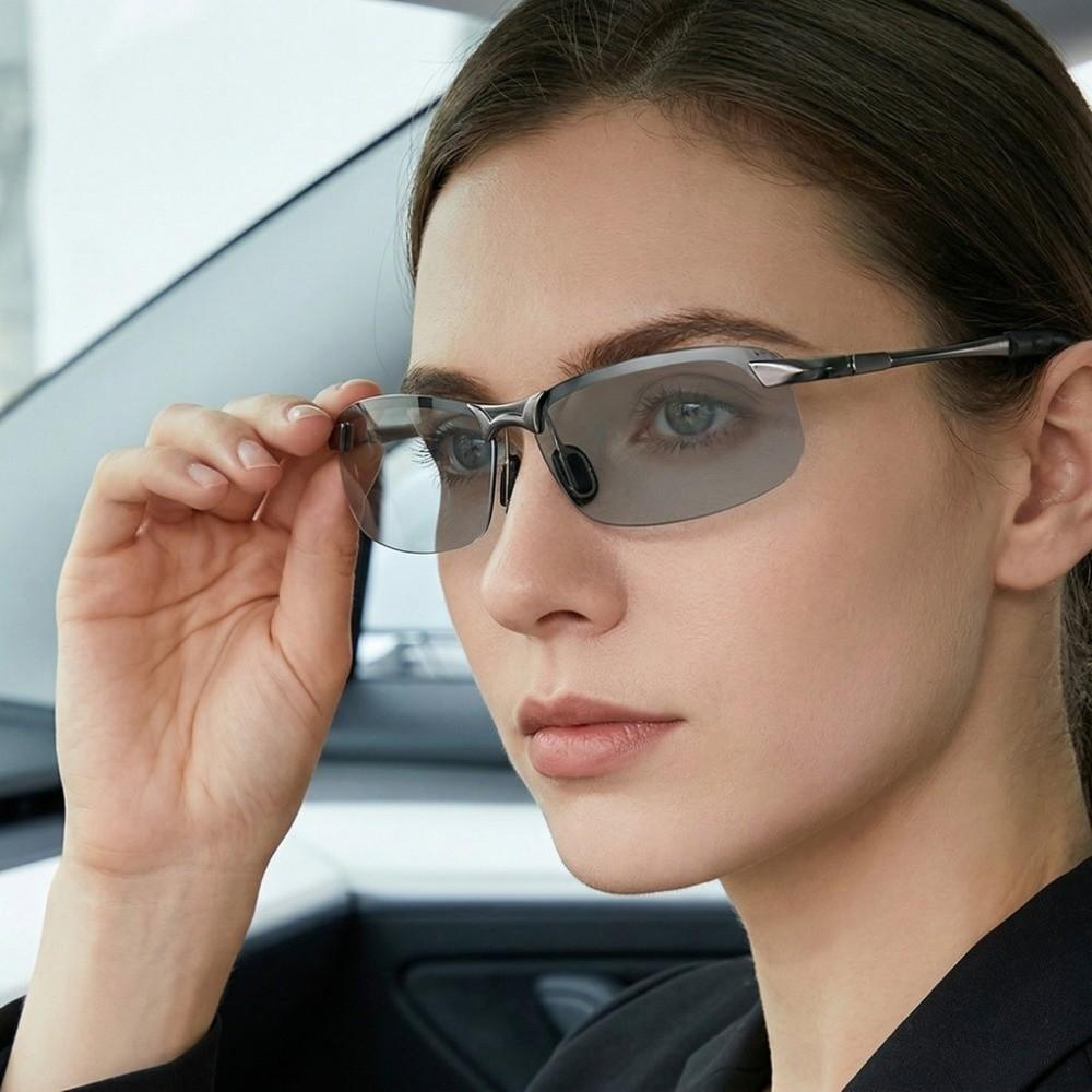UV Protection Anti-Glare Sunglasses Day and Night Driving Sunglasses Night Vision Glasses Cycling