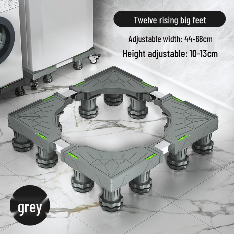 Adjustable Universal Appliance Base with Lifting Feet