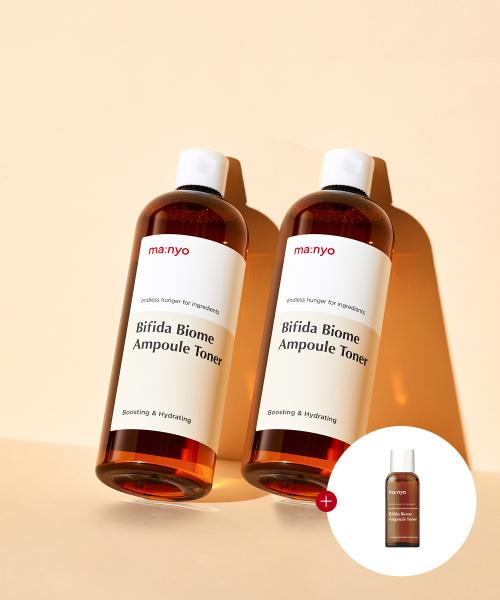 

Manyo Factory Bifida Biome Ampoule Toner Set 400mlx2 (+30ml Mini Gift) NONE