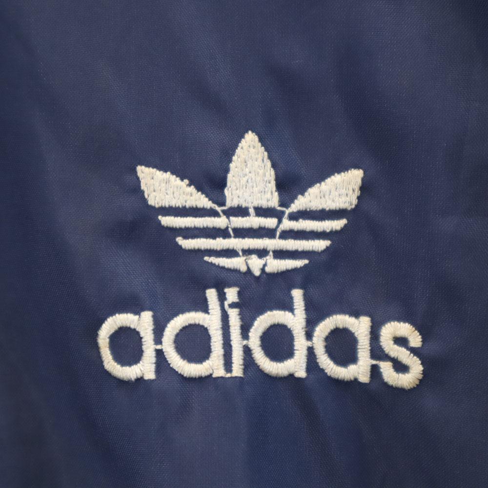 adidas 70s 80s Vintage Descente Trefoil logo Nylon jacket M With hood Men's Used