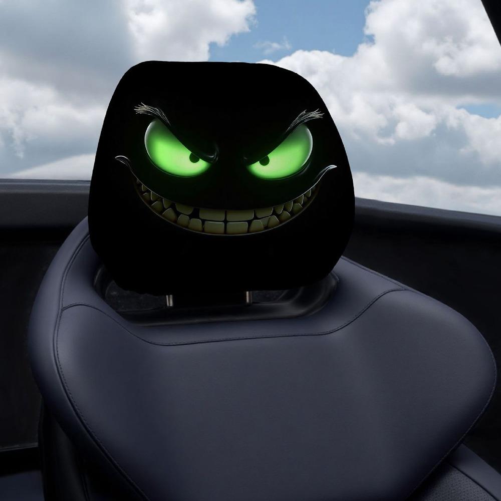 Elastic Car Seat Cover Universal Car Seat Headrest Interesting Car Headrest Cover  Halloween