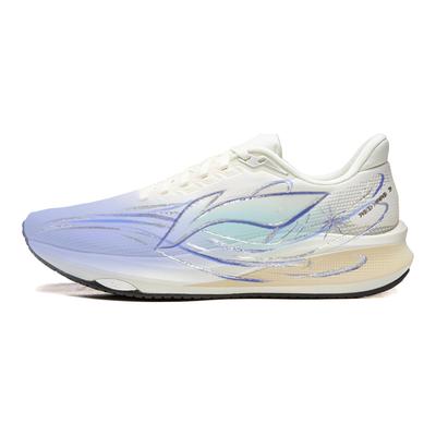 Li Ning Red Hare 9 Dämpfung Abriebfest Rutschfest Niedrig geschnitten Laufschuhe Herren Silber ARPW003-8(Team949-)
