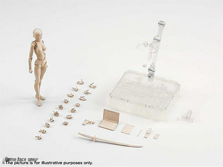 SHF Gray DX 2.0 Articulated Figures: Basic Male & Female by Takarai Rihito & Yabuki Kentaro