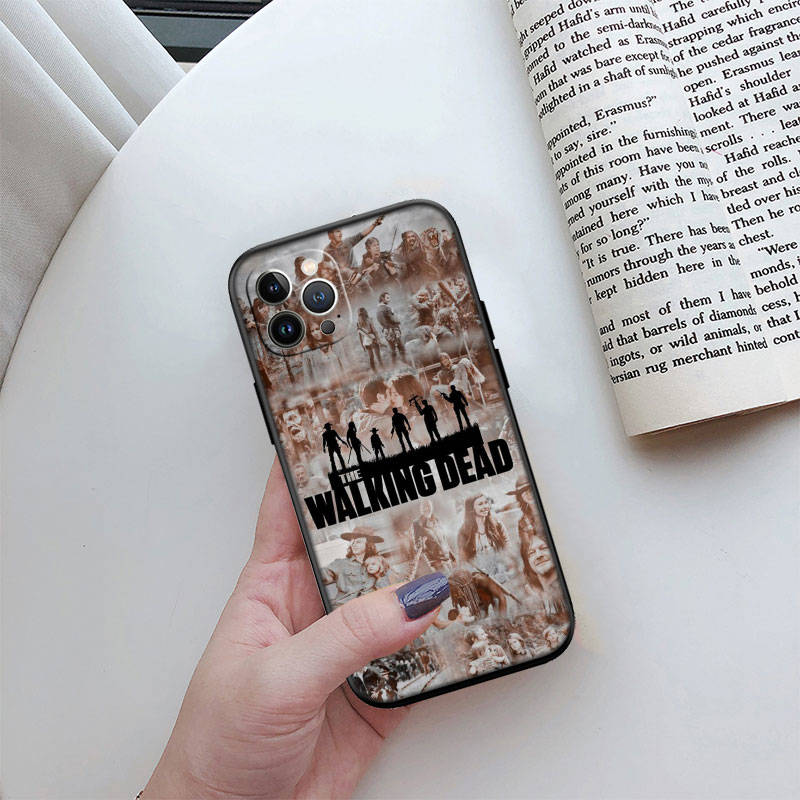 JO55 la serie the walking dead Custodia per Telefono per iPhone 7 8 11 12 13 14 15 16 16E XS Pro Max XR X SE Samsung S20 S21 S22 S23 S24 FE Ultra Plus Lite S21S A55