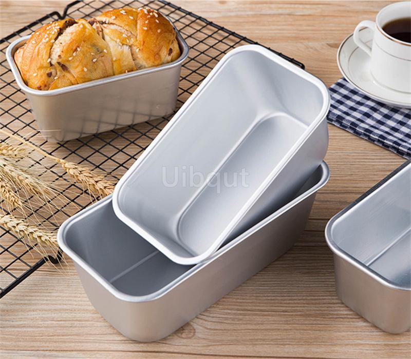 12-20cm Rectangle Cake Mold Aluminum Alloy Bread Dessert Mould Non-stick DIY Cake Bakeware Brownie Mold for Kitchen Baking