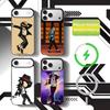 Cute Cartoon M-Michael J-Jackson Phone Case For iPhone17,16,15,14,13,12,11 Plus,Pro Max Magnetic For Magsafe Wireless Charging