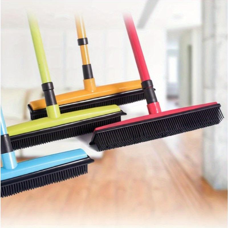Pet Carpet Dehairing Sweeper Scraping Dust Hand-free Mop Rubber Floor Brush Cleaning Dog Hair Wiping Window Goodies