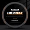 Steering Wheel Cover, Non-Slip, Sweat-Absorbent, Ultra-Thin, Round D-Shaped, Breathable, Universal for All Seasons, Genuine Leather, for Men and Women