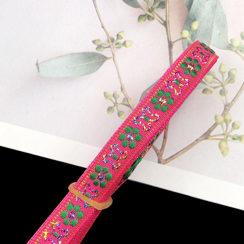 1cm Ethnic Embroidery Lace Trim for Dance Costume and Clothing Accessories
