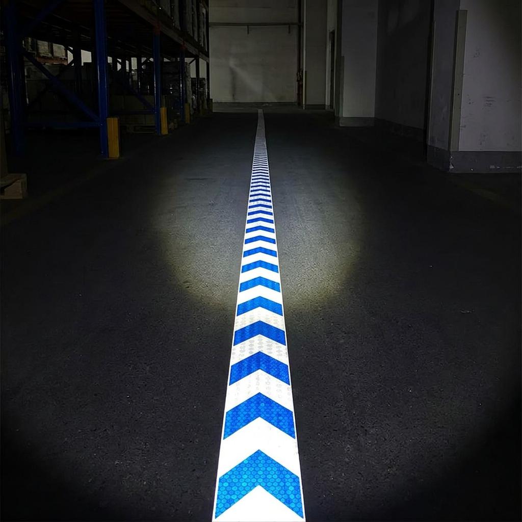 Reflective Arrow Tape Self for Warehouses, Commercial Areas