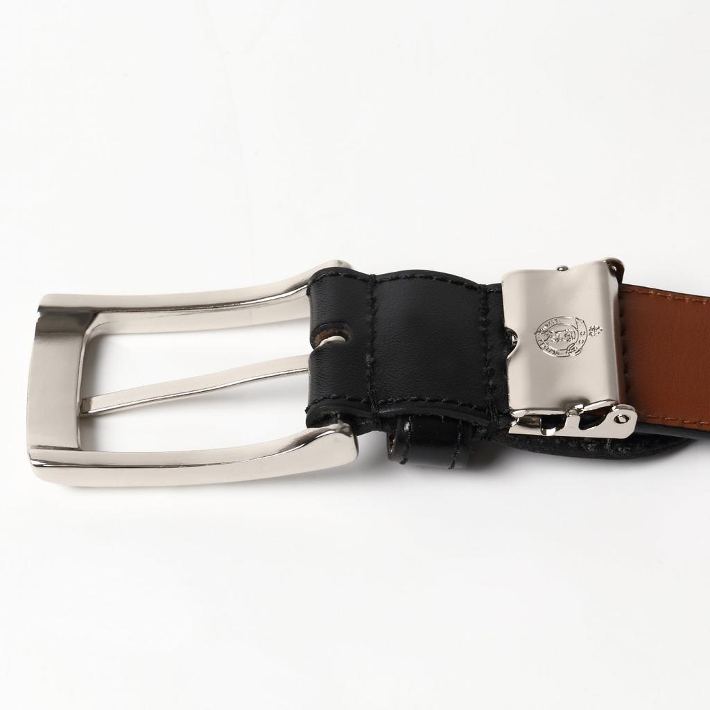 Belt Genuine Leather Free Size Made in Japan Black [Ogier] Men's - (Cowhide) - (Adjustable) - -