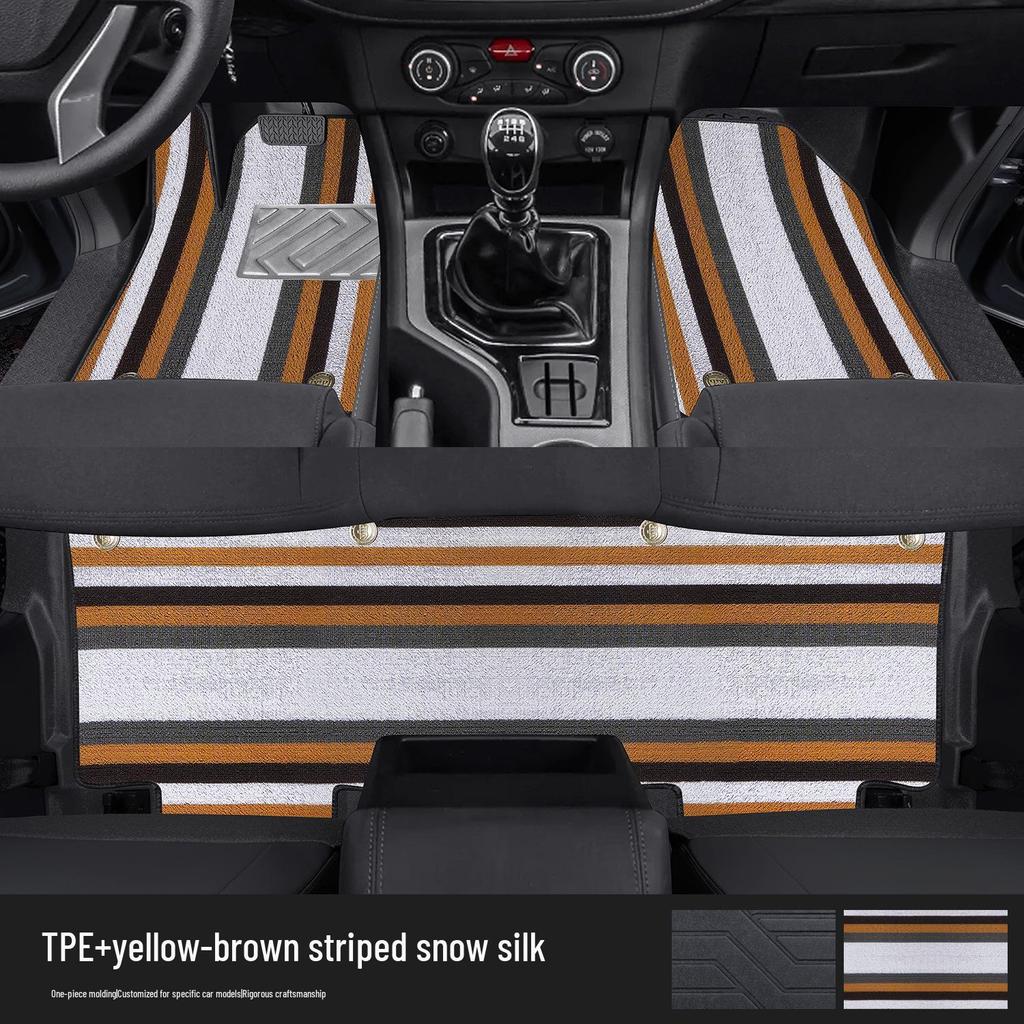ZTE Lord Full Coverage TPE Car Floor Mats - Dedicated Interior Decoration Accessories