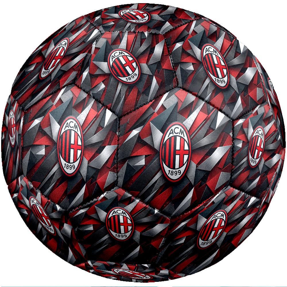 Pallone da calcio Tema AC Milan Taglia 5 Pallone da calcio Tocco Morbido Pallone da calcio per Allenamento Professionale per Sport all'Aperto