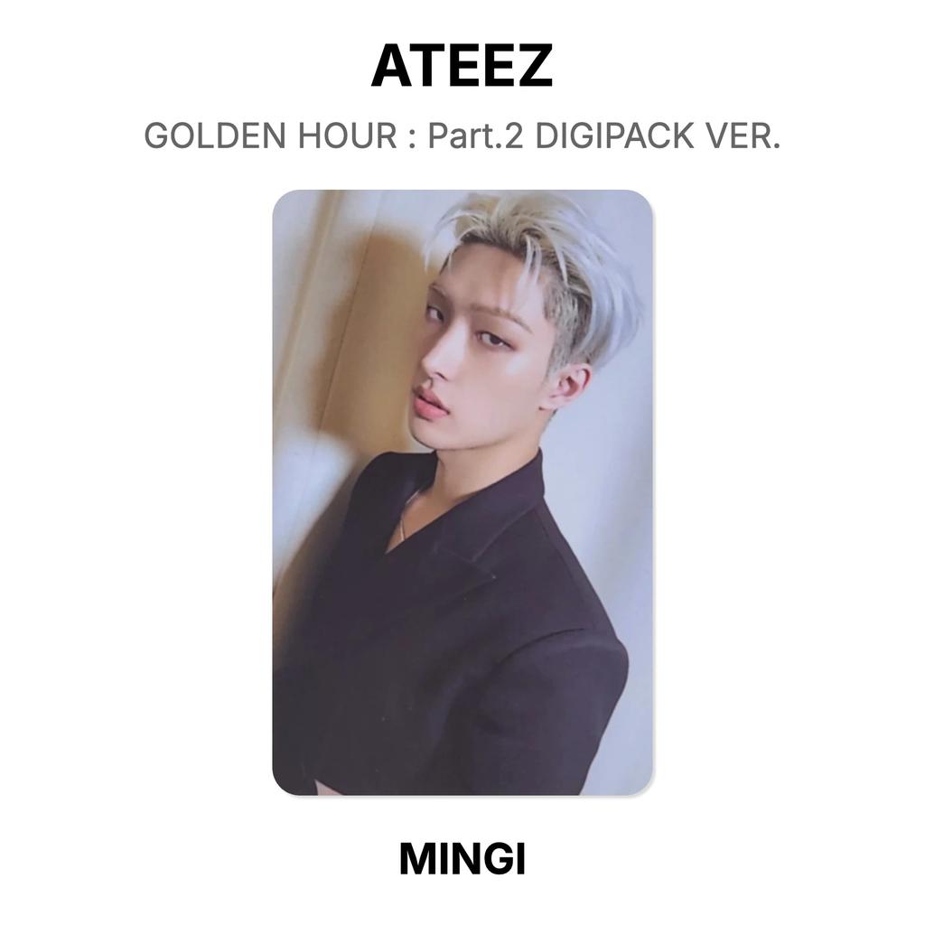 ATEEZ GOLDEN HOUR : Part.2 DIGIPACK VER. Official Photocard