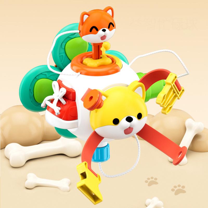 Baby Busy Board Cube Montessori senzorické hračky pro batolata Vzdělávací vzdělávací aktivity Cestování Hračka Lock Box Jemná motorika