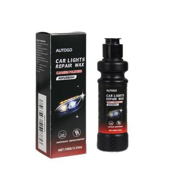 

Крем для ремонта автомобильных фар: Очищает, Восстанавливает пожелтение, Полирует и Осветляет линзу без шлифовки.