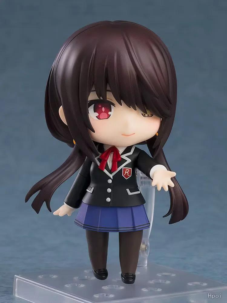 #2455 Kurumi Tokisaki Date A Live School Uniform Version Face Swap Articulated Boxed Anime Collectible Action Figure