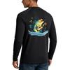 Men's UPF50+ Sun Protection Shirt Long Sleeve Stretch Outdoor Sports Fishing Cooling UV Protection Top