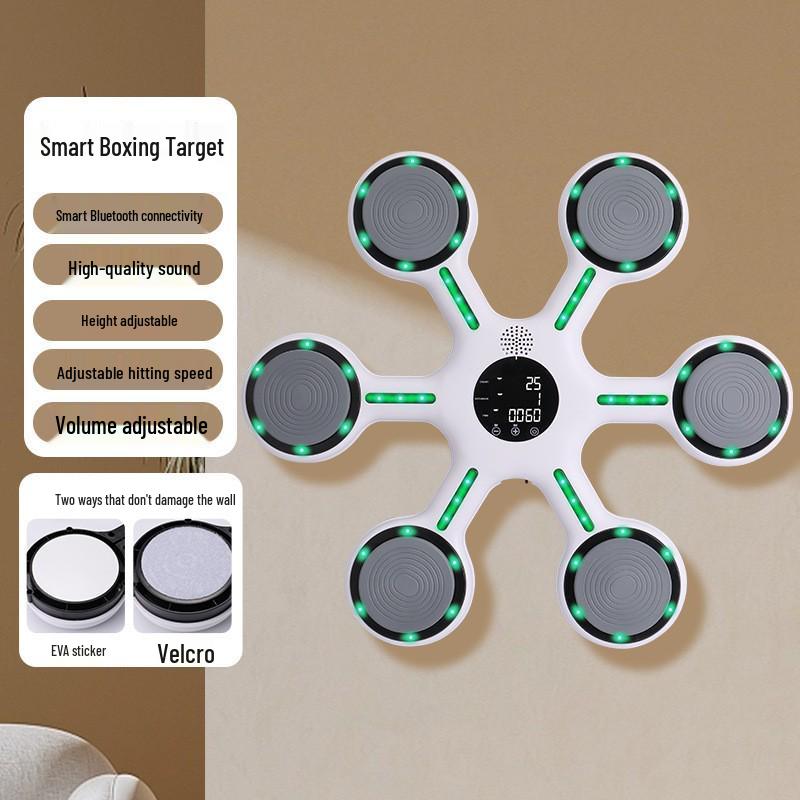 

Smart Music Boxing Wall: Kids Interactive Boxing Training Target
