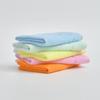 Plain Color Small Towel Bamboo Fiber Absorbent Beauty Face Towel Can Be Embroidered Gifts