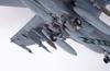 Plastikový model amerického námořnictva Super Hornet Chippy Ho v měřítku 1/72 od Doyusha. Úžasný! Č. 7 F/A-18E VFA-195 Barevně kódovaný