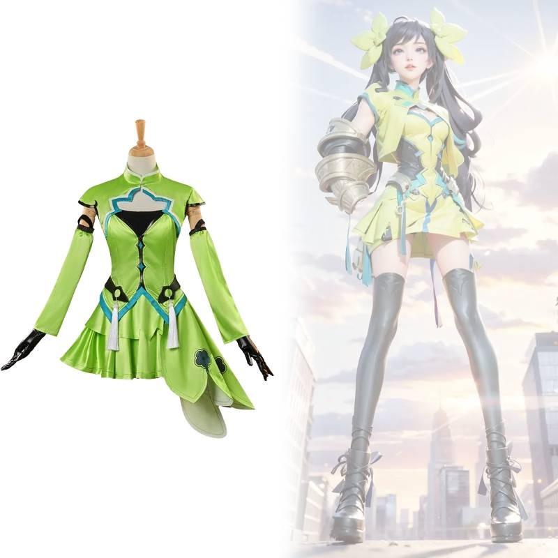Honor Of Kings Cosplay Costume With Spandex Polyester For Anime Role Play