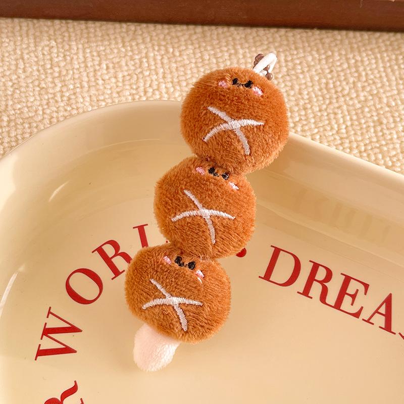 Cute Doll Pendulum Small Gift Pendant Ground Marketing Cartoon Keychain Plush Doll Backpack Bag Lanyard Accessories