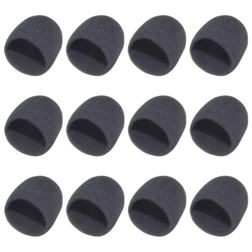CHASO Microphone Sponge Windscreen Grille Interior Noise Cancelling Cover for Karaoke Dynamic Microphones, Hygienic and Clean, Replacement for Profess