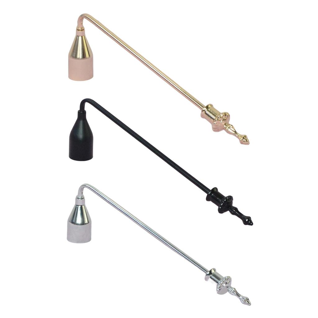 9 Inch Metal Long Handle Candle Snuffer Cover Candle Snuffer Tool Decorative Wick Extinguish Cover Accessories