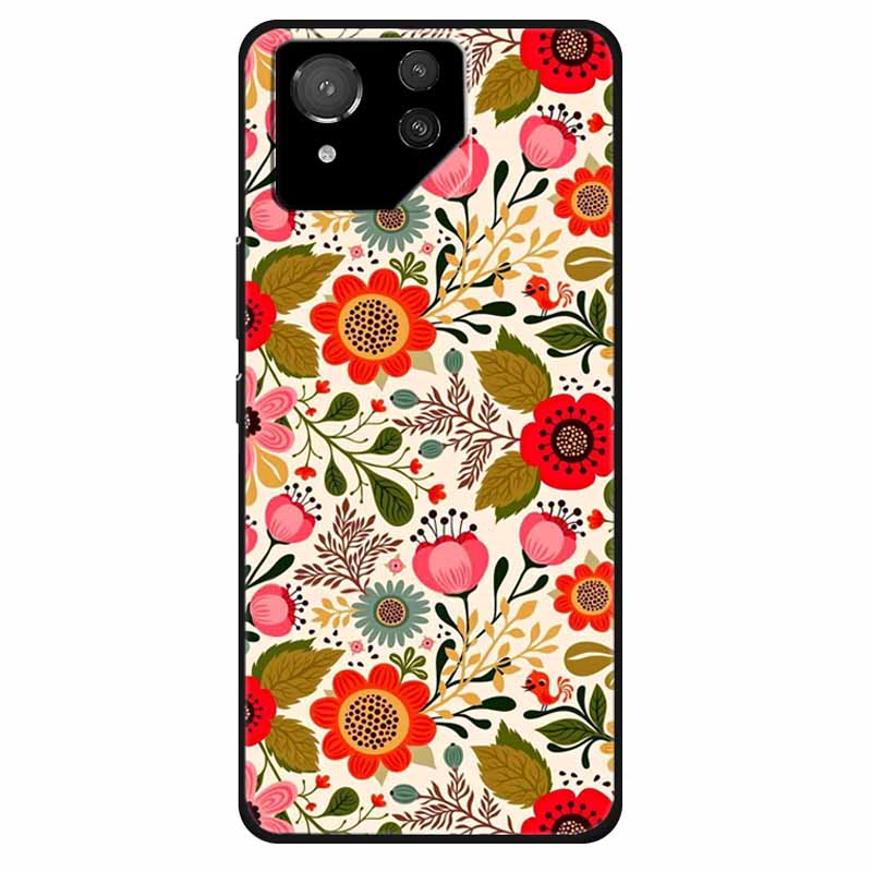 For Asus ROG Phone 8 Case Lovely Soft Silicone Lion Fundas For ASUS Rog Phone 8 Pro Cover Marble Cat Phone8 8pro Protector Bag