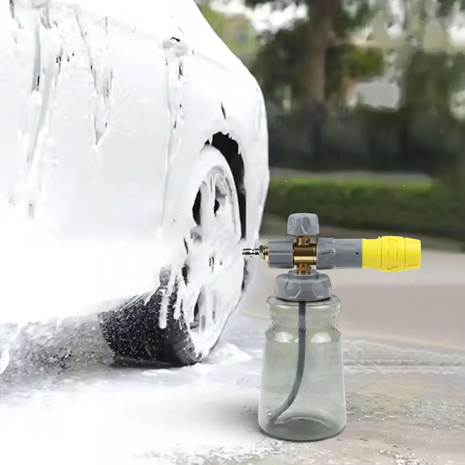 Premium Foam Spray Bottle Pressure Washer Cleaning Accessory Foam Watering Can Versatile Cleaning Applications connecting rod