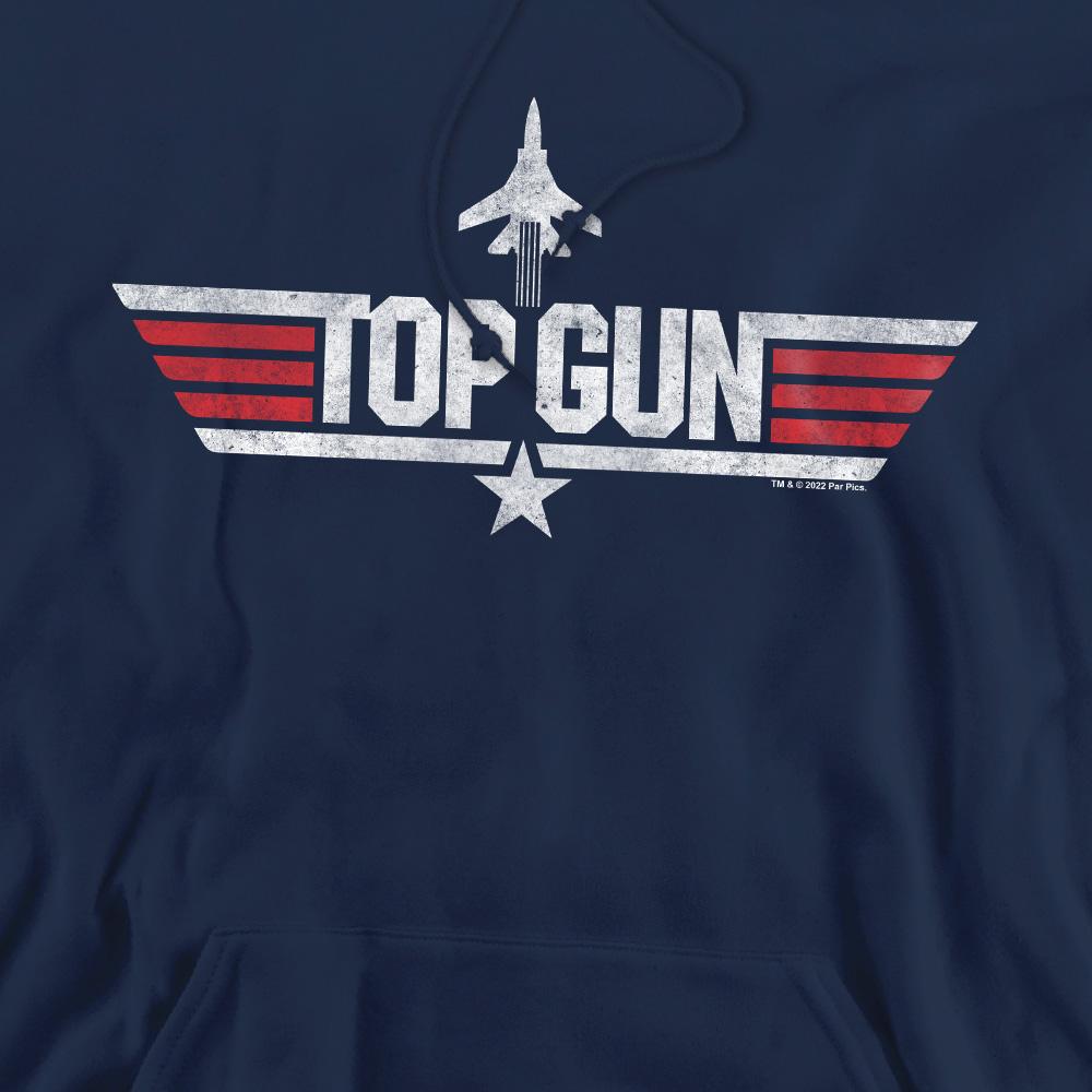 Top Gun Mens Logo Hoodie