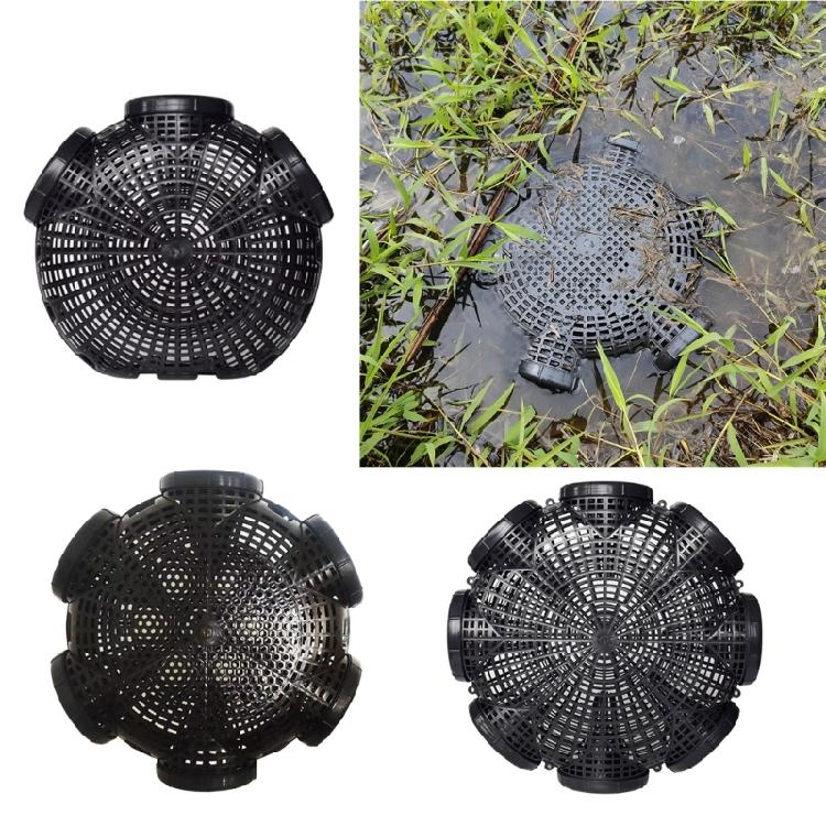 Reusable Cage Outdoor Crabs Loach Catching Basket Eel Cage Crabs Shrimp Traps Professional Lobsters Trap 3/6/8 Hole